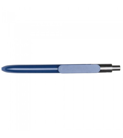 Ручка с хромированным верхом в пластиковом корпусе 381008 под печать логотипа