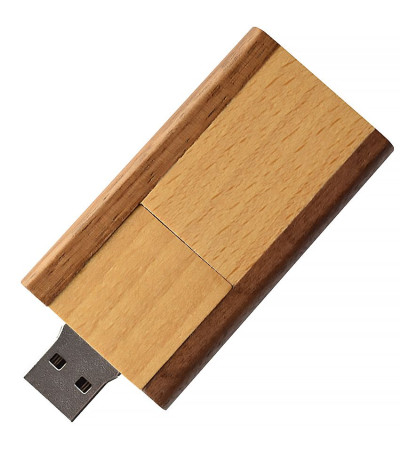 Деревянный USB флеш-накопитель S0212 4Гб, 8Гб, 16Гб, 32Гб, 64Гб
