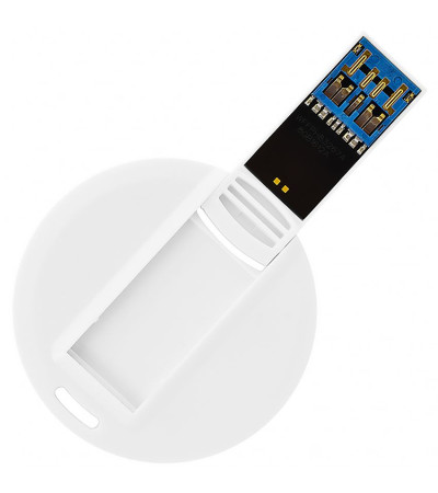 Круглая USB флешка-карта USB 3.0 S1018-A 16Гб, 32Гб, 64Гб