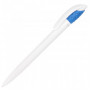 Купити Еко ручка Golff Green з розкладається біо матеріалу в білому корпусі і кольоровому кліпі під логотип 64641501  в Київі по самій низкий цені Lecce Pen на складі silcom.com.ua  2