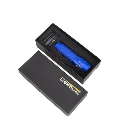 Супер фонарь влагозащищенный Pocket с LED диодами и линзой в металлическом корпусе с 3 режимами работы под гравировку