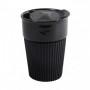 Купить Керамическая чашка AFINA BLACK 400 мл  51K025M93 в Киеве по самой низкой цене  на складе silcom.com.ua  