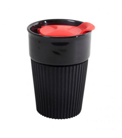 Керамическая  чашка AFINA BLACK 400 мл