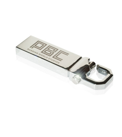 Флешка карабін з металу під гравіювання 4Гб, 8Гб, 16Гб, 32Гб, 64Гб