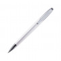 Купить Красивая ручка под моделью Leon в пластиковом корпусе с металлическим клипом под тампо-печать  1010-01 в Киеве по самой низкой цене Totobi на складе silcom.com.ua  2