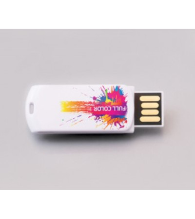 Мини флешка из пластика под полноцветную печать P20 4Гб, 8Гб, 16Гб, 32Гб, 64Гб