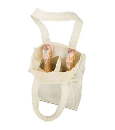 Сумка для бутылки двойная (18х8х35 см) (дно) см) 240г/кв.м Украинского производства