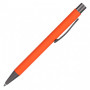 Купить Металлическая ручка под названием Tara в цветном, матовом корпусе с графитовой кнопкой, под зеркальную гравировку  11N15B1F2 в Киеве по самой низкой цене  на складе silcom.com.ua  8