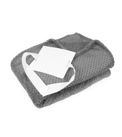 Нежный на ощупь плед с названием Malone, от производителя Discover, хорошего качества, под логотип