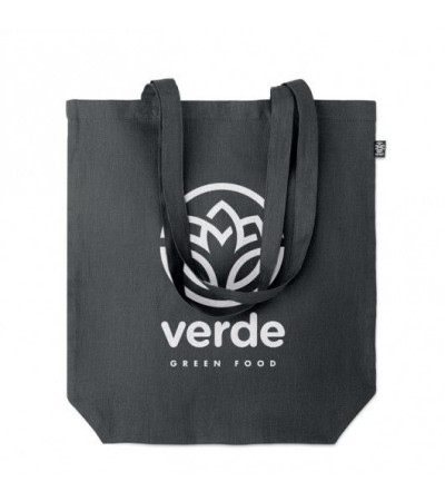 Сумка для покупок под названием NAIMA TOTE, изготовлена из конопли, с длинными ручками, под логотип