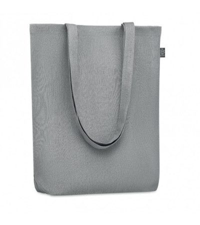 Сумка для покупок под названием NAIMA TOTE, изготовлена из конопли, с длинными ручками, под логотип