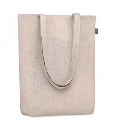 Сумка для покупок под названием NAIMA TOTE, изготовлена из конопли, с длинными ручками, под логотип