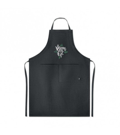 Кухонный фартук с названием NAIMA APRON, из плотной, конопляной ткани под нанесение