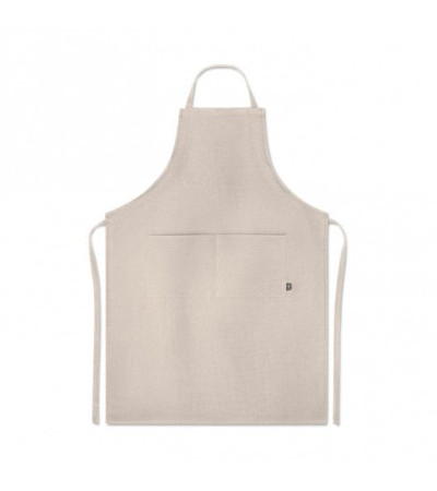 Кухонный фартук с названием NAIMA APRON, из плотной, конопляной ткани под нанесение