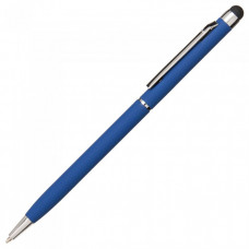 Стильная ручка их металла с soft touch покрытием, с названием TouchWriter, под зеркальную гравировку