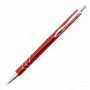 Купить Ручка с названием Vive в металлическом корпусе и волнистыми элементами под лазерную гравировку  6060M-1 в Киеве по самой низкой цене  на складе silcom.com.ua  3
