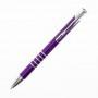 Купить Стильная ручка в цветном корпусе из металла и хромированными деталями, 6035M под гравировку  6035M-4 в Киеве по самой низкой цене  на складе silcom.com.ua  6