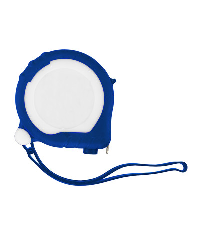 Рулетка з назвою TAPE 200 довжиною 3 метри в гумовому, кольоровому корпусі з двома фіксаторами під друк