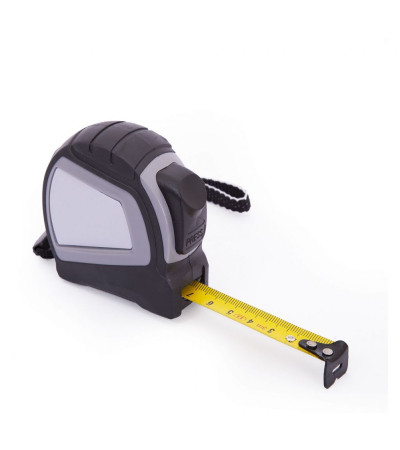 Надежная рулетка с названием Orbit, длиной 3 метра, с фиксатором, производства Discover под нанесение логотипа