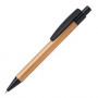 Купити Ручка в бамбуковому, міцному корпусі з кольоровими деталями, 953993 під друк логотипу 95399332  в Київі по самій низкий цені No Brand на складі silcom.com.ua  2