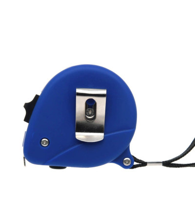 Рулетка в цветном, пластиковом корпусе с фиксатором, длиной 3 метра, 90403245 под логотип