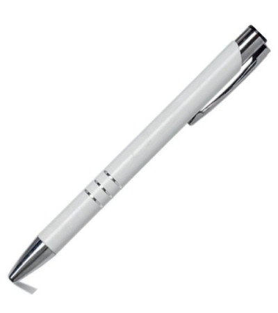 Ручка под названием TRINA в металлическом корпусе с хромированными деталями 11N02B под логотип