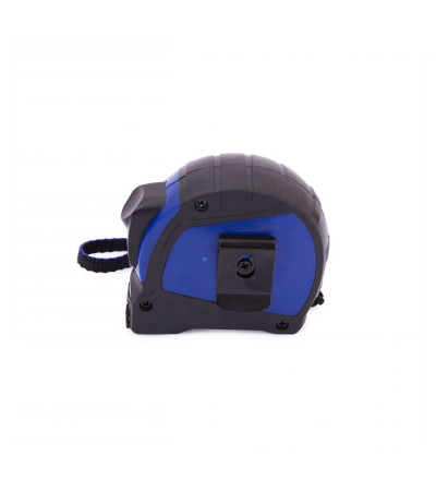 Крепкая, резиновая рулетка с названием Mercure, производства Discover, длиной 5 метров с фиксатором под нанесение