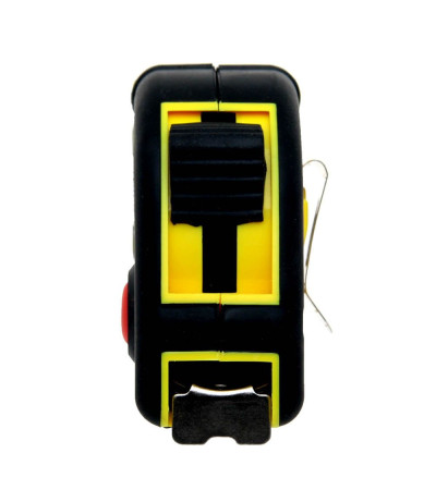 Рулетка 5 метров с фиксатором, в резиновой оболочке и пластиковом корпусе, 90403203, под нанесение