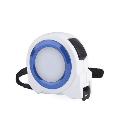 Качественная рулетка с названием Step, длина ленты 3 метра с фиксатором, под тампо-печать логотипа