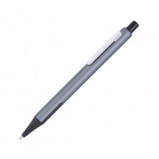 Ручка с красивым названием Sofia, в металлическом, цветном корпусе и серебристым клипом под логотип