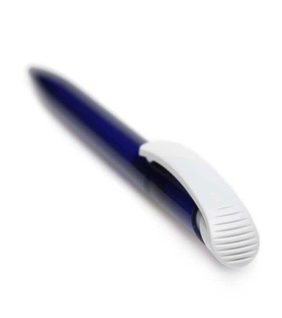 Ручка в матовом, пластиковом корпусе, с названием Clear Frozen, производства Ritter Pen, 42025, под логотип