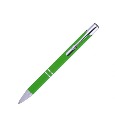 Ручка с названием Ring имеет soft touch покрытие, в металлическом, ярком корпусе под лазерную гравировку