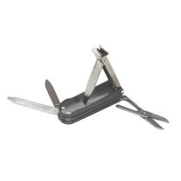 Мультитул для маникюра 4 в 1, с названием NAIL из качественного металла под нанесение логотипа