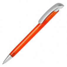 Ручка в прозрачном, матовом корпусе, с названием Helia Silver , производства Ritter Pen, 42200, под печать