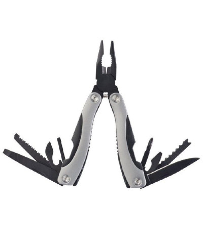 Мультитул под названием Grand, 10 в 1, из прочного металла, в чехле, под лазерную гравировку