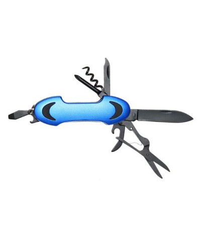 Подарочный набор с металлическим LED фонариком и мультитулом, 7 в 1, 905004 под нанесение