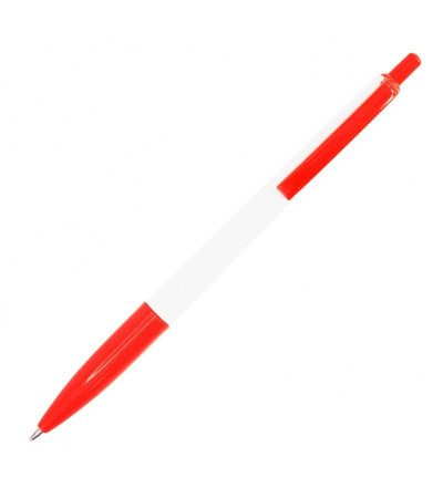 Качественная и простая ручка с названием Thin Pen, с цветным клипом и наконечником под печать