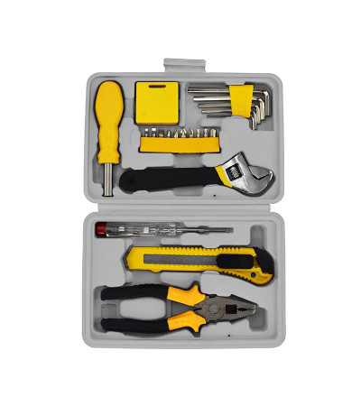 Комплект качественных инструментов, 21 шт., с названием HOME, в красивом кейсе, 2000TS, под нанесение