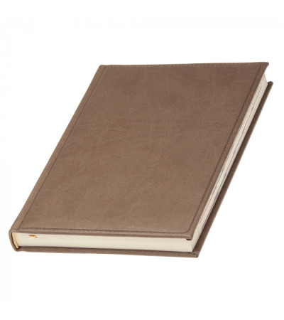 Ежедневник с качественной обложкой из Эко кожи, датированный с кремовым блоком, Принт, 832584, под тиснение