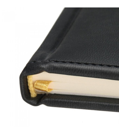 Ежедневник с качественной обложкой из Эко кожи, датированный с кремовым блоком, Принт, 832584, под тиснение