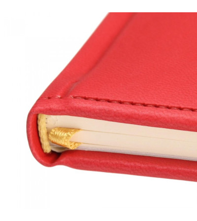 Ежедневник с качественной обложкой из Эко кожи, датированный с кремовым блоком, Принт, 832584, под тиснение