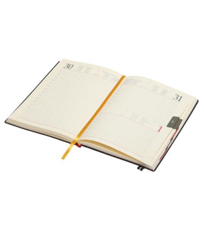 Щоденник з італійської еко шкіри, виробника Boost, з назвою Сантьяго, датований, 832788, під логотип