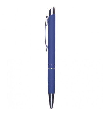 Прекрасная ручка Soft touch с названием Marieta, выполнена из металла, под лазерную гравировку