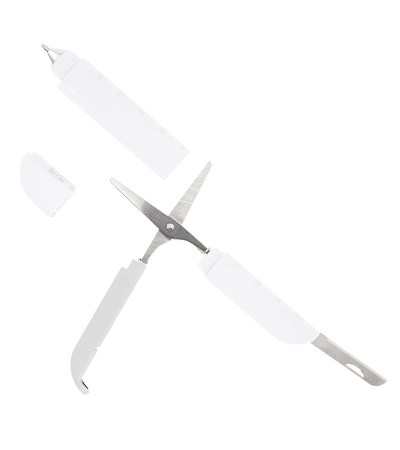 Ручка с уникальными возможностями, 4 в 1, с названием OfficePro, под тампо-печать