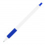 Купить Практичная ручка, в пластиковом корпусе с цветной резинкой, Tender, под тампо-печать логотипа  3510-8 в Киеве по самой низкой цене Bergamo на складе silcom.com.ua  3