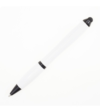 Ручка пластиковая с металлическим клипом 7065