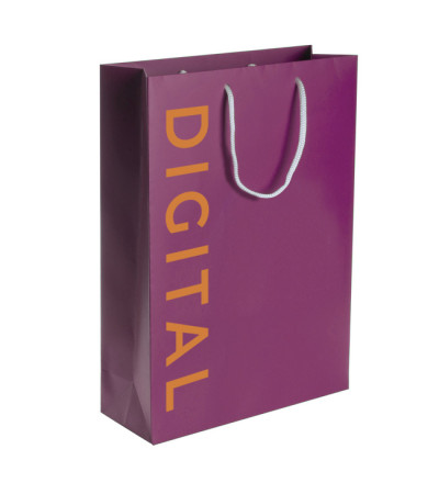 Пакеты из мелованной бумаги с логотипом