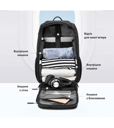 Рюкзак для ноутбука Tiron, TM Discover