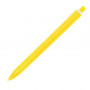 Купить Кнопочная пластиковая шариковая ручка с цветным корпусом и белым клипом Wideclip  3515-3 в Киеве по самой низкой цене Bergamo на складе silcom.com.ua  5