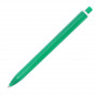 Купить Кнопочная пластиковая шариковая ручка с цветным корпусом и белым клипом Wideclip  3515-3 в Киеве по самой низкой цене Bergamo на складе silcom.com.ua  3